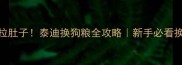 3步搞定不拉肚子泰迪换狗粮全攻略新手必看换粮避坑指南