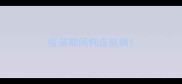 疫苗期间狗皮肤病