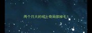 两个月大的哈士奇局部掉毛
