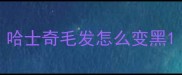 哈士奇毛发怎么变黑