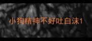 小狗精神不好吐白沫