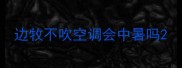 边牧不吹空调会中暑吗