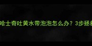 紧急处理指南哈士奇吐黄水带泡泡怎么办3步拯救毛孩生命线