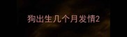 狗出生几个月发情