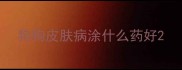狗狗皮肤病涂什么药好