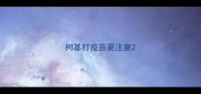 柯基打疫苗要注意