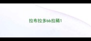 拉布拉多bb拉稀