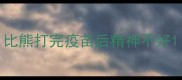 比熊打完疫苗后精神不好
