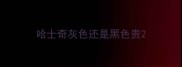 哈士奇灰色还是黑色贵