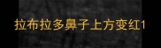 拉布拉多鼻子上方变红