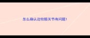 怎么确认边牧髋关节有问题