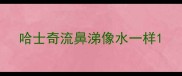 哈士奇流鼻涕像水一样